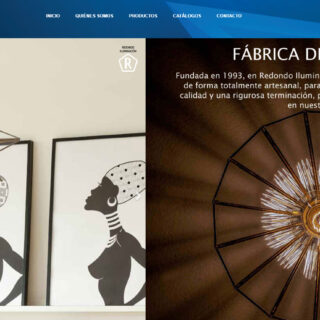 REDONDO ILUMINACION - FABRICA DE LAMPARAS E ILUMINACION - :artesaniaredondo.com