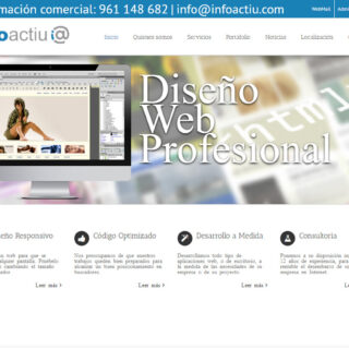 DISEÑO WEB VALENCIA INFOACTIU DISEÑO WEB EN VALENCIA. INFOACTIU - :infoactiu.com