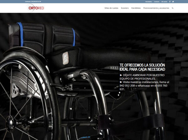 ortored.com sillas de ruedas