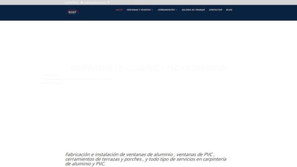 ALUMINIOS ACAV - :aluminiosacav.com