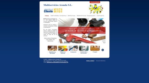 MULTISERVICIOS ARANDA - :multiserviciosaranda.com