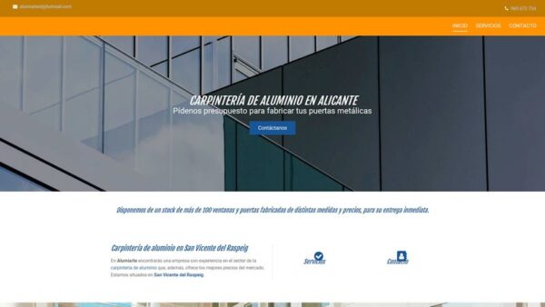 CARPINTERÍA DE ALUMINIO ALUMIARTE S.L. - :alumiarte.es