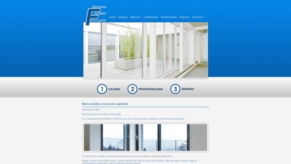 ALUMINIOS F. GOMEZ | CARPINTERIA DE ALUMINIO | FABRICACIONES | TRANSFORMACIONES | CERRAMIENTOS | CERRAJERIA | METALISTERIA | ALUMINIO | ALBARES | GUADALAJARA - :aluminiosfgomez.com