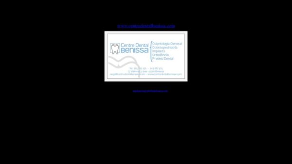 CENTRE DENTAL BENISSA S.C - :centredentalbenissa.com