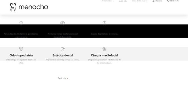 CL?NICA DENTAL MENACHO - :clinicadentalmenacho.com