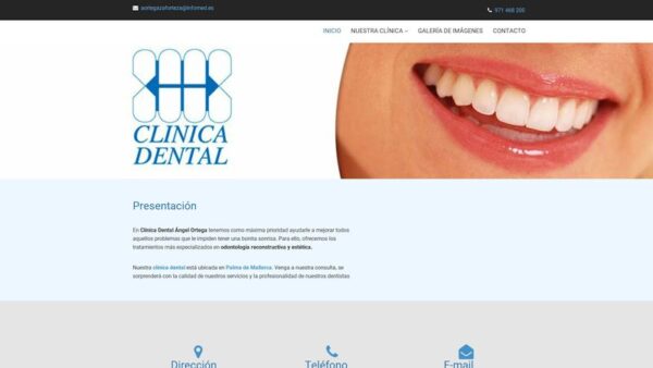 CLÍ­NICA DENTAL PALMA DE MALLORCA - CLÍ­NICA DENTAL ÍNGEL ORTEGA - :clinicadentalangelortega.es