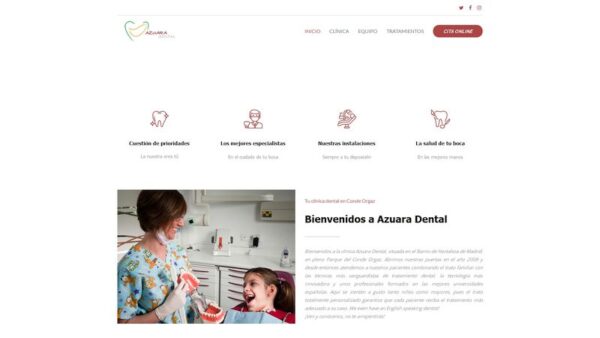 AZUARA DENTAL - :azuaradental.es