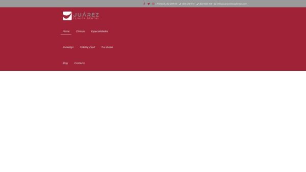 CLÍNICA DENTAL JUÁREZ - :juarezclinicadental.com