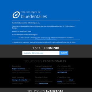 CLINICA DENTAL BLUEDENTAL ODONTOLOGIA - IMPLANTES - ORTODONCIA   - :bluedental.es