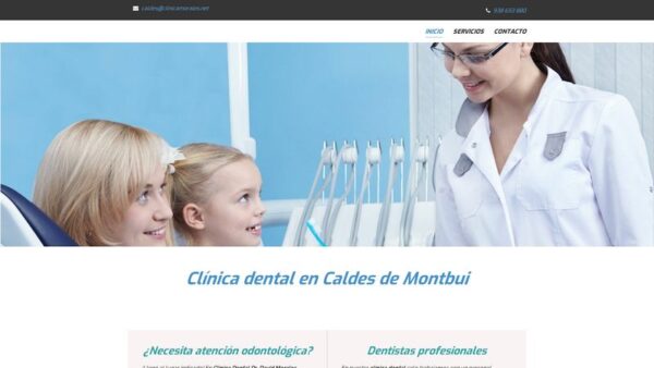 CLÍNICA DENTAL DR. DAVID MORALES - :clinicasdentalesencaldesdemontbui.com