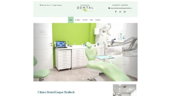 CLINICA DENTAL EMPAR BENLLOCH - :clinicadentalemparbenlloch.es