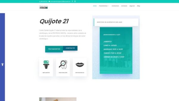 CENTRO DENTAL ODONTOLOGÍA Y PRÓTESIS QUIJOTE 21 - :quijote21.com