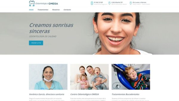 CENTRO ODONTOLÓGICO OMEGA - :clinicaomega.com