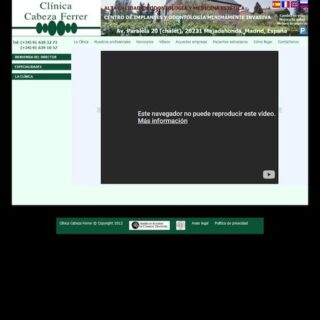 CLÍ­NICA CABEZA FERRER - :clinicacabezaferrer.com