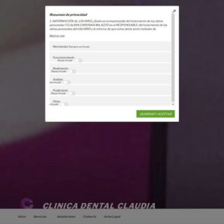 CLINICA DENTAL CLAUDIA - :claudiacaronna.es