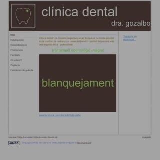 CLINICA DENTAL DRA GOZALBO - :clinicadentalgozalbo.jimdo.com