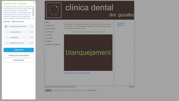 CLINICA DENTAL DRA GOZALBO - :clinicadentalgozalbo.jimdo.com