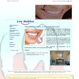 CLINICA DENTAL LOS ROBLES - :clinicadentallosrobles.es