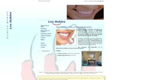 CLINICA DENTAL LOS ROBLES - :clinicadentallosrobles.es