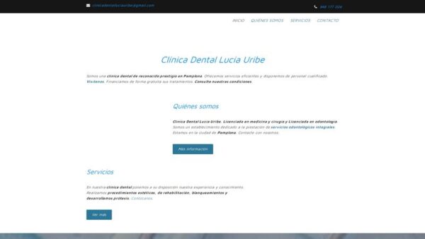 CLÍ­NICAS DENTALES PAMPLONA - CLÍ­NICA DENTAL LUCÍ­A URIBE - :clinicadentalluciauribe.com