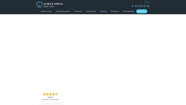 CLINICA DENTAL SANT JUST S.L. - :clinicadentalsantjust.com