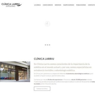 CLÍ­NICA LARRIU ORTODONCIA, CLÍ­NICA LARRIU ORTODONCIA  - :clinicadeortodoncialarriu.com