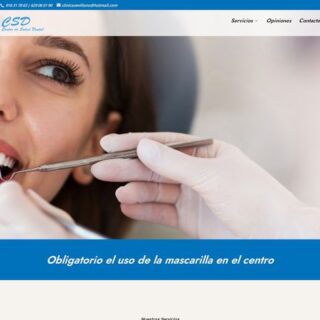 CENTRO DE SALUD DENTAL - :csdlasrozas.com