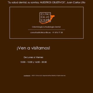 CLINICA LILLO ODONTOLOGIA & RADIOLOGIA DENTAL - :clinica-lillo.es