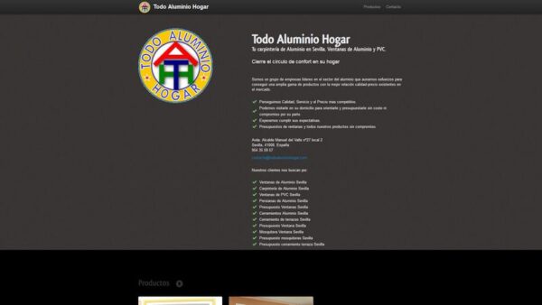 TODOALUMINIO HOGAR - CIERRE EL CÍRCULO DE CONFORT EN SU HOGAR - :todoaluminiohogar.com