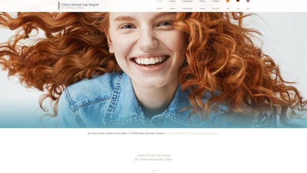 CLÍNICA DENTAL CAP NEGRET - :dentalcapnegret.com