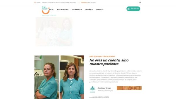 CLÍNICA DENTAL CREGO - :clinicadentalcrego.es