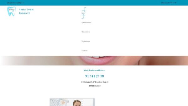 CLINICA ODONTOLOGICA BOLTAÑA 19 S.L. - :dentistacanillejas.es