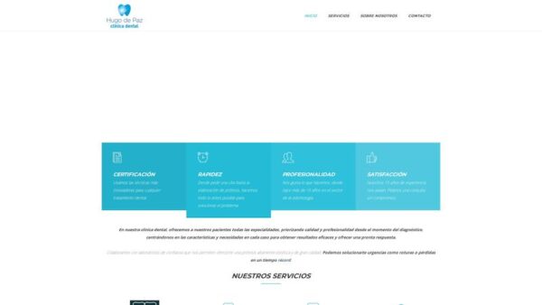 ODONTOLOGÍ­A SADA - CLÍ­NICA DENTAL HUGO DE PAZ - :clinicadentalhugodepaz.com