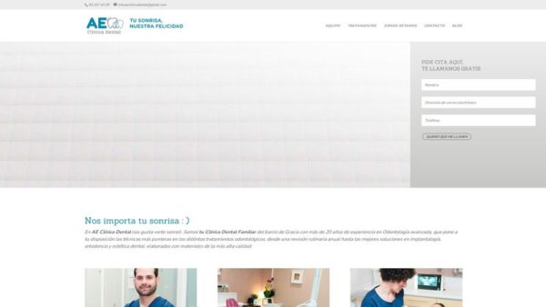 AE CLÍNICA DENTAL - :aeclinicadental.com