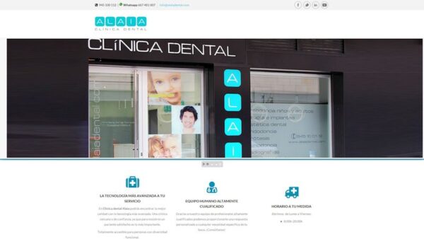 CLINICA DENTAL ALAIA - :alaiadental.com