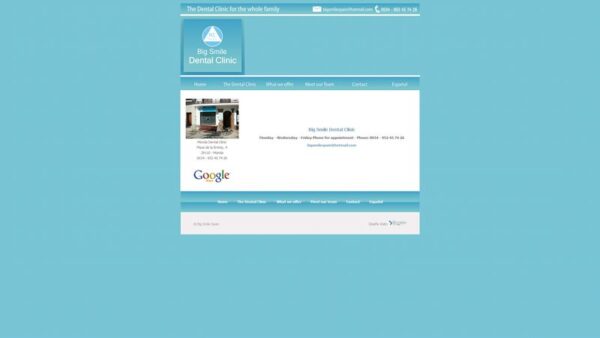 BIG SMILE DENTAL CLINIC - :bigsmilespain.com