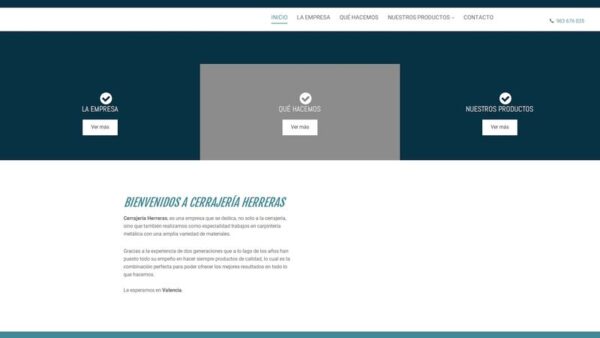 JOSÉ MANUEL HERRERAS CLEMENTE - CARPINTERÍA EN HIERRO Y ALUMINIO - :cerrajeriaherreras.com