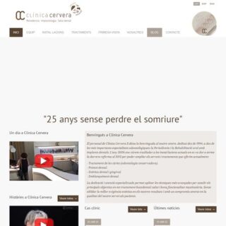 CLÍNICA CERVERA [PERIODONCIA E IMPLANTES DENTALES] - :clinicacervera.es