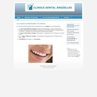 CLINICA DENTAL ARGÍ¼ELLES - :clinicadentalarguelles.com