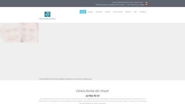 CLÍNICA DENTAL DEL VINYET - :clinicadentaldelvinyet.com
