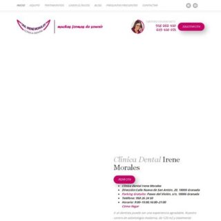 IRENE MORALES TRESCASTRO - :clinicadentalirenemorales.com