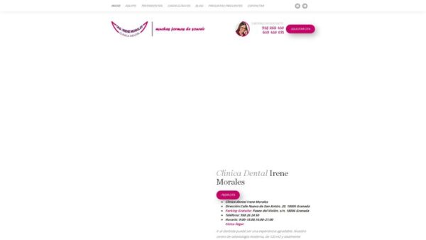 IRENE MORALES TRESCASTRO - :clinicadentalirenemorales.com