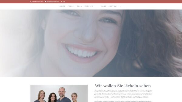 CLINICA DENTAL KNOBEL - ZAHNARTZPRAXI - :clinicadentalknobel.com