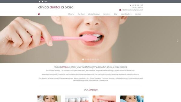 CLINICA DENTAL LA PLAZA S.L. - :clinicadentallaplaza.com