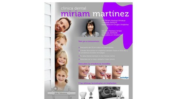 CL?NICA DENTAL MIRIAM MART?NEZ - :clinicadentalmiriammartinez.com
