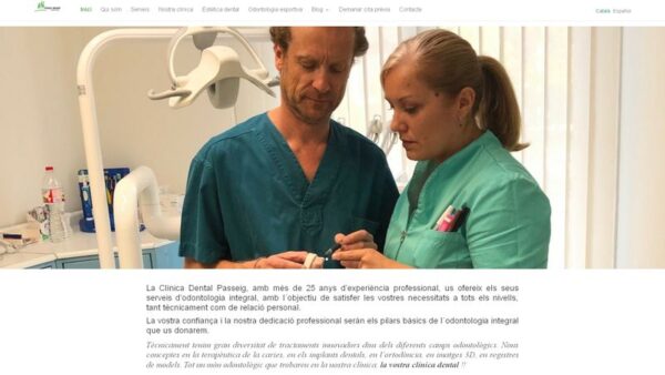 S.I. CLINICA DENTAL PASSEIG, S.C.P. - :clinicadentalpasseig.com