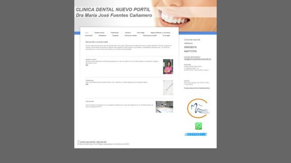 CL?NICA DENTAL NUEVO PORTIL - :clinicadentalnuevoportil.es