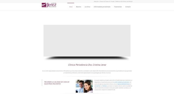 CLÍNICA PERIODONCIA DRA. CRISTINA JEREZ - :clinicaperiodonciadrajerez.es