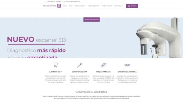 PRAXIS DENTAL - :clinicapraxisdental.com