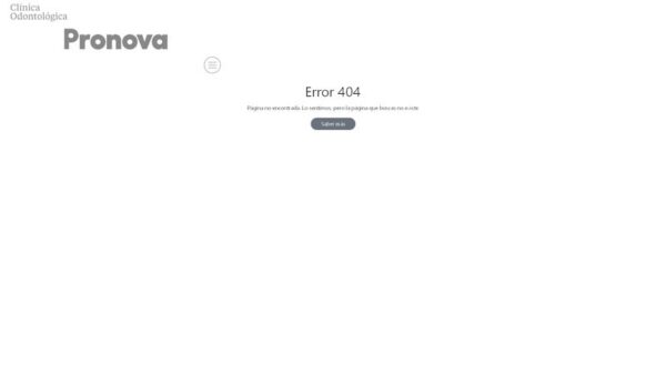 INICIO | CLÍ­NICA PRONOVA - :clinicapronova.com